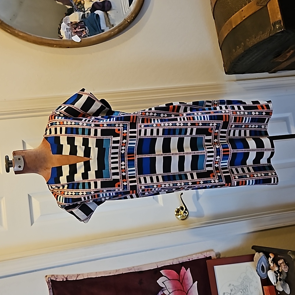 Mara Hoffman Mini Geometric Dress